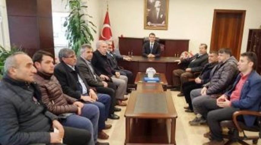 Kaymakama Nezaket Ziyareti