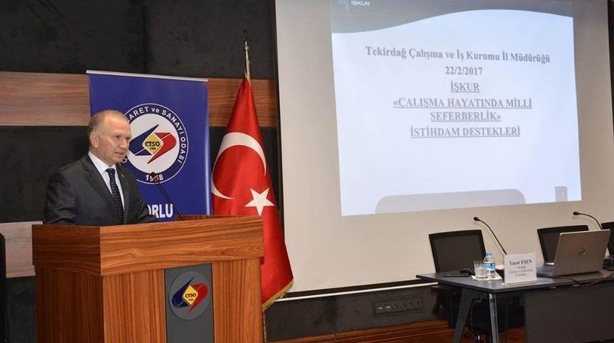 Vali Ceylan: &ldquo;tekirdağ Olarak &Uuml;reten Bir İliz&rdquo;