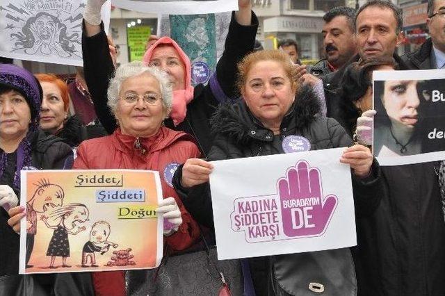 Chp’li Kadınlar Şiddete Hayır Dedi