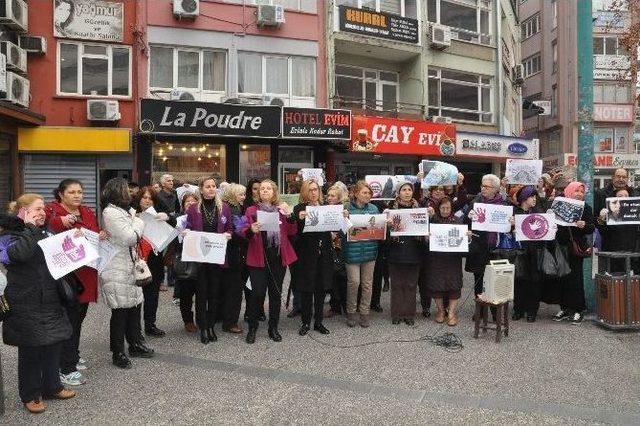 Chp’li Kadınlar Şiddete Hayır Dedi