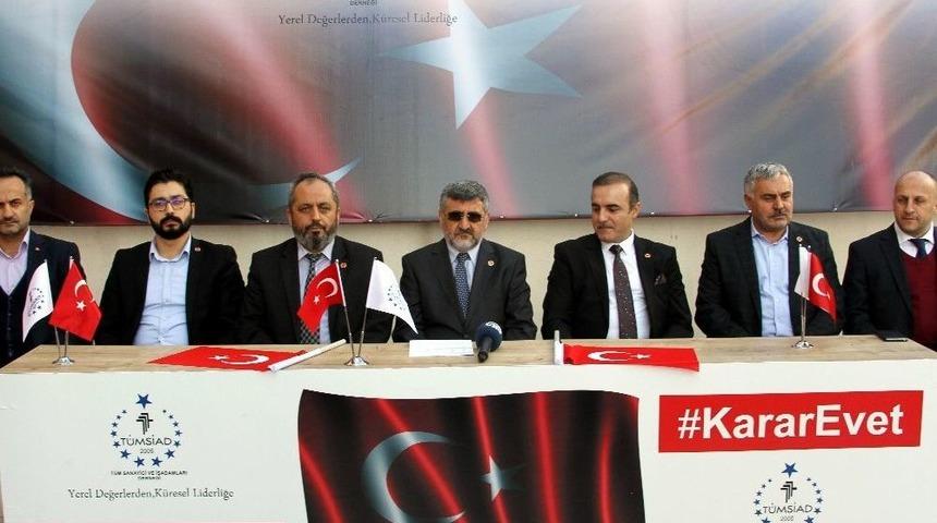 T&uuml;msiad Antalya Şubesinden Anayasa Değişikliği Paketine Destek