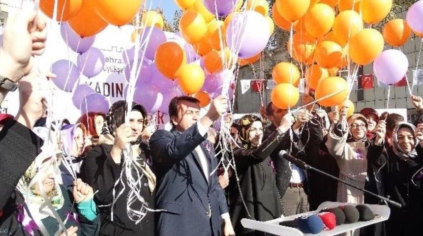 Kahramanmaraş&rsquo;ta "kadına Şiddete Hayır" Etkinliği