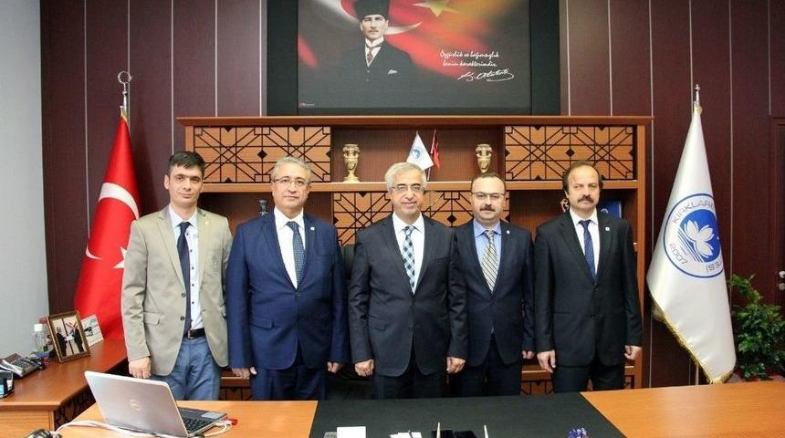 Kırklareli Smmo’dan Rektör Şengörür’e Ziyaret