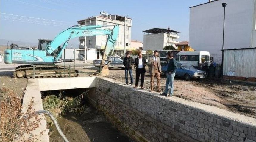 Soma&rsquo;da D&ouml;şeme Deresi Artık Taşmayacak