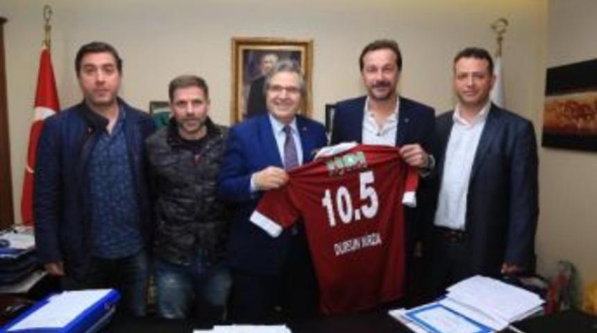 Bandırmaspor'dan Belediye Başkanına Ziyaret