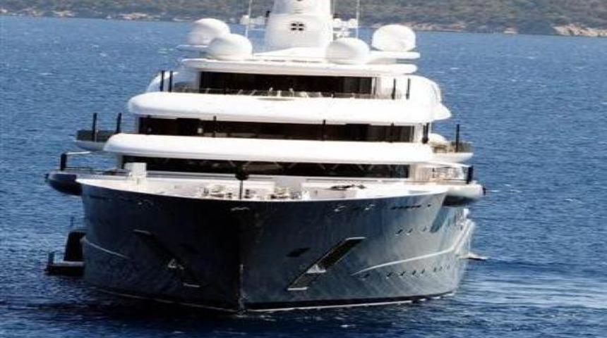 Dubai Şeyhi'nin dev yatı Bodrum'da