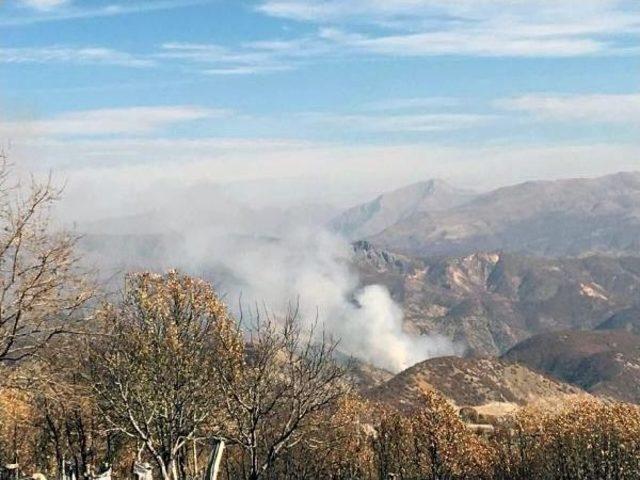 Tunceli'deki Pkk Kamplarına Hava Destekli Operasyon