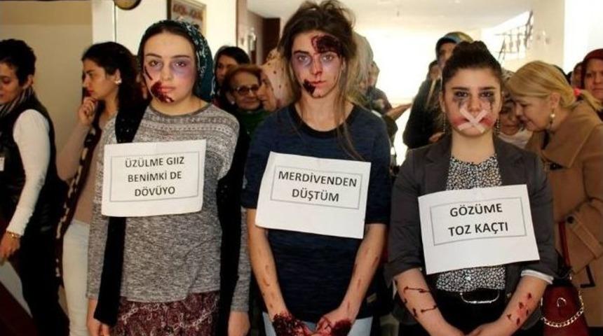 Kadına Değil Şiddete El Kaldırdılar