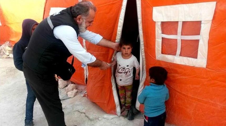 İhh Reyhanlı&rsquo;da İncelemelerde Bulundu