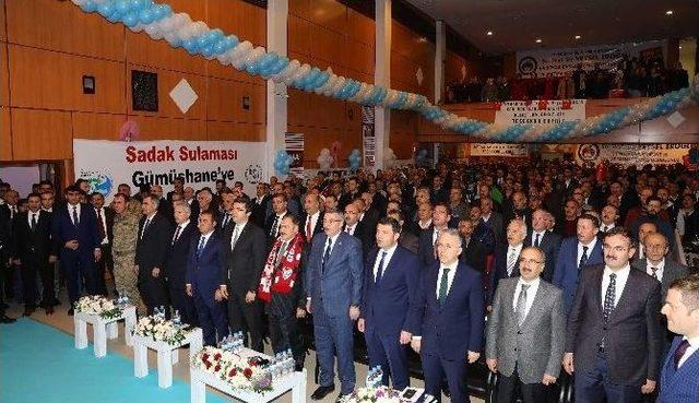 Bakan Eroğlu, Gümüşhane’de Temeli Atma Açılış Törenine Katıldı