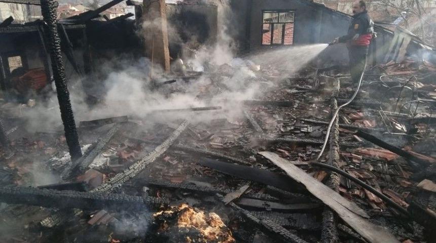 İskilip&rsquo;de Yangın