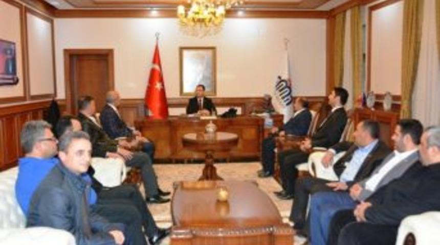 Vali Toprak M&uuml;siad&rsquo;ın Yeni Y&ouml;netimine Başarılar Diledi