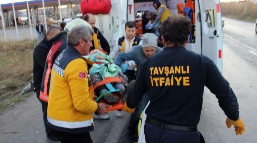 Tavşanlı&rsquo;da Trafik Kazası: 7 Yaralı