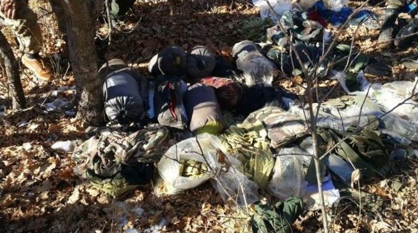 Bing&ouml;l&rsquo;de 2 Sığınak İle 3 Eyp D&uuml;zeneği Ele Ge&ccedil;irildi