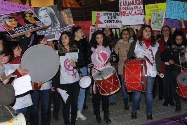 Eskişehir'de Kadınlar Yürüdü