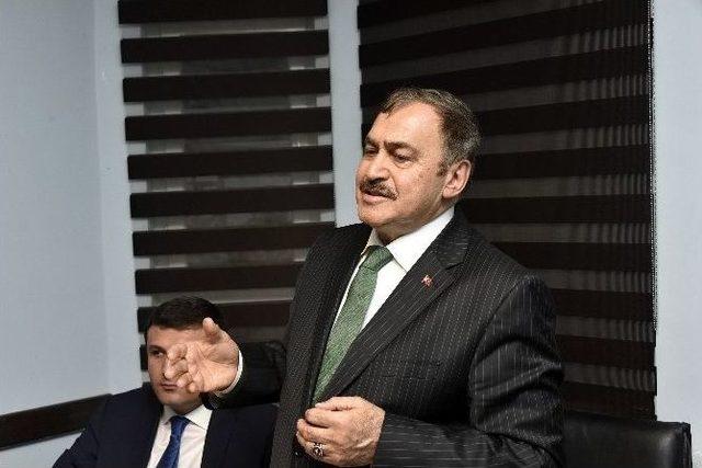 Orman Ve Su İşleri Bakanı Veysel Eroğlu Gümüşhane’de