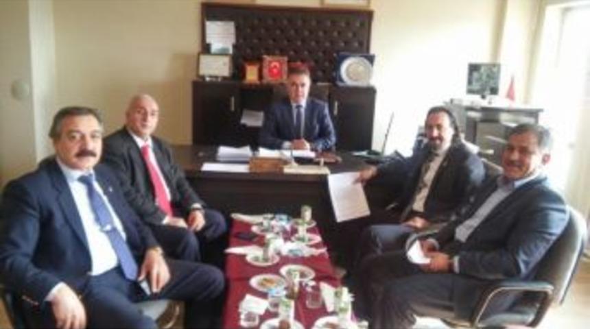 Oda Başkanlarından Müdür Akdaş’a Ziyaret