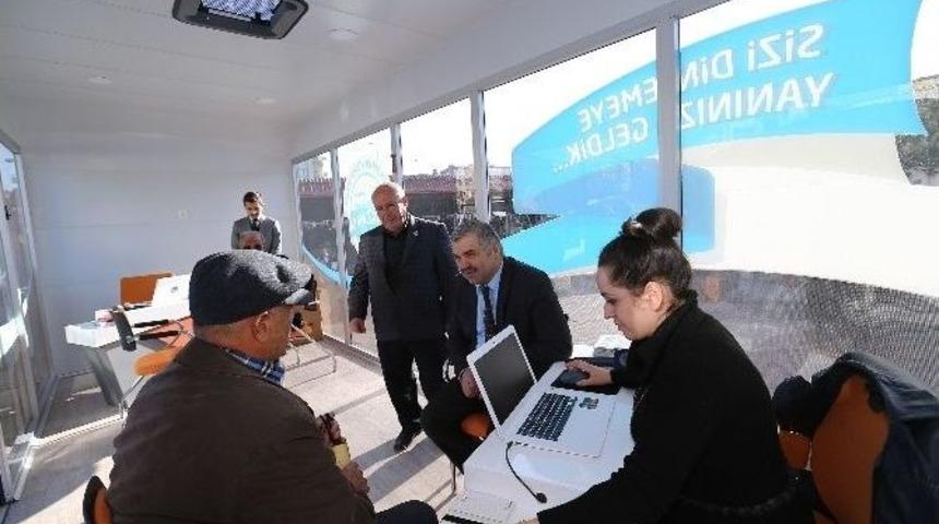 Başkan Çelik Vatandaşları Dinledi