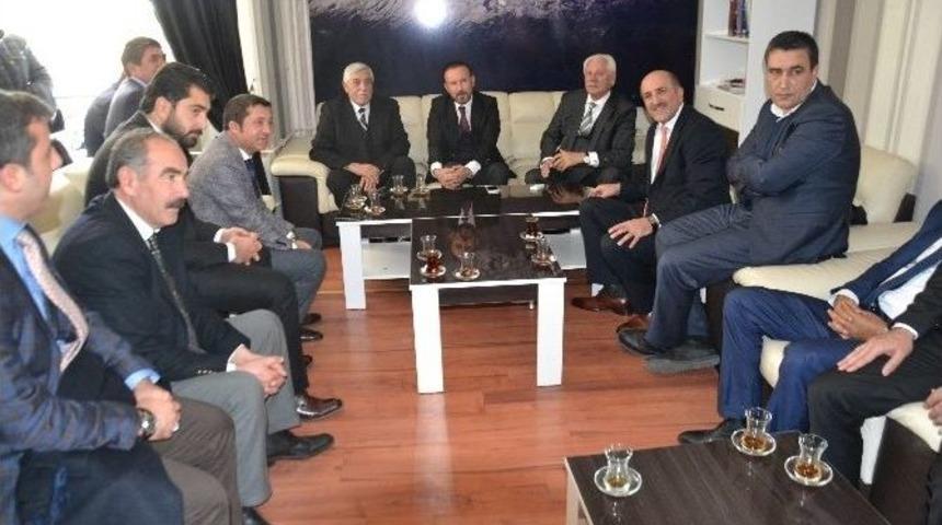 Başkan Doğan, Ağrı&rsquo;da Temaslarda Bulundu