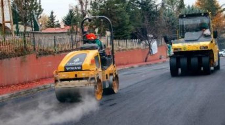&Ccedil;ankaya Asfaltta Rekorunu Kırdı
