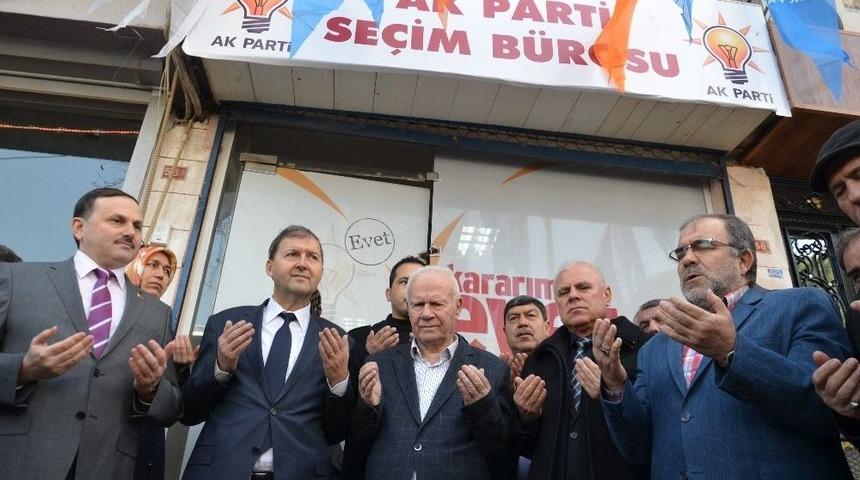 Ak Parti Soma Teşkilatından &rsquo;evet&rsquo; B&uuml;rosu