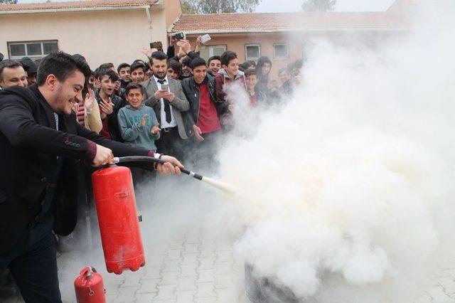 Silopi’de Yangın Tatbikatı