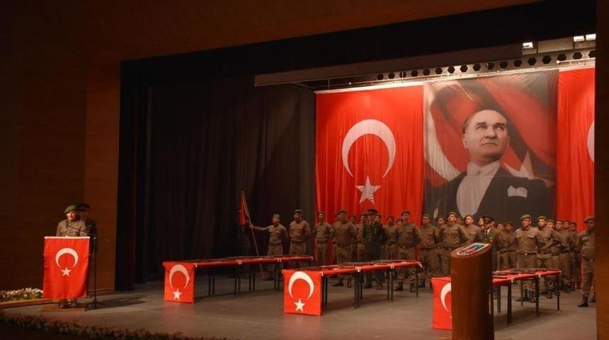 D&uuml;zce&rsquo;de Kısa D&ouml;nem Erler Yemin Etti