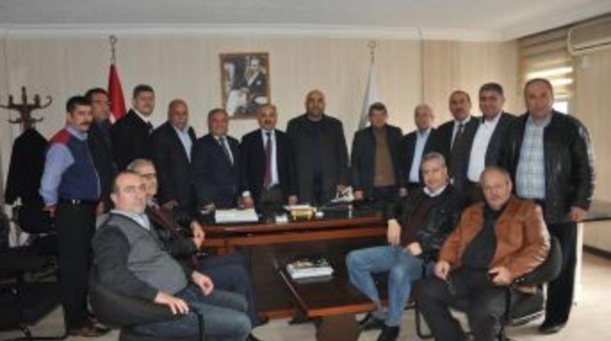 Başkan Din&ccedil;er, Tarsus&rsquo;ta Oda Başkanlarıyla Buluştu