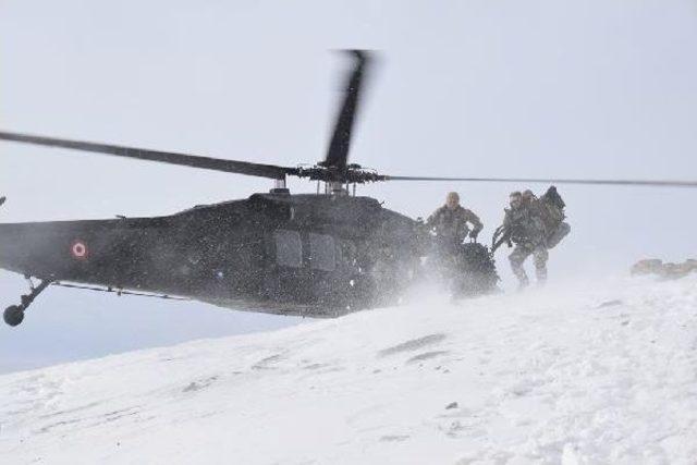 Tunceli Aliboğazı'nda Pkk'ya Ait 13 Sığınak Ve 3 Mağara Bulundu