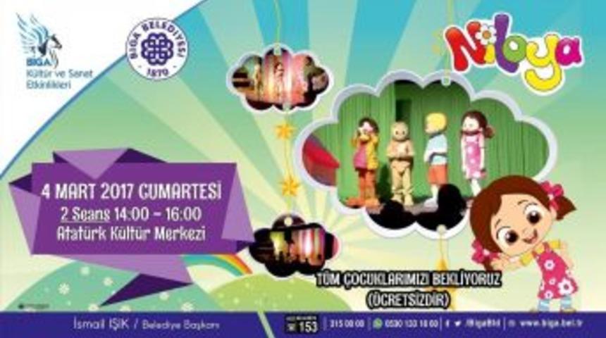 Niloya &Ccedil;ocuklar İ&ccedil;in Biga&rsquo;da