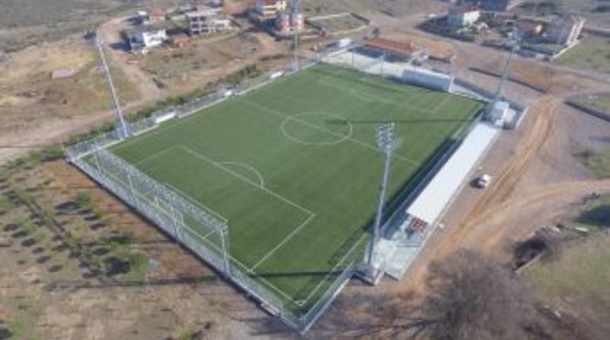 B&uuml;y&uuml;kşehir, &Ccedil;erkeşli&rsquo;de Yurt Futbol Sahasını Hizmete A&ccedil;ıyor