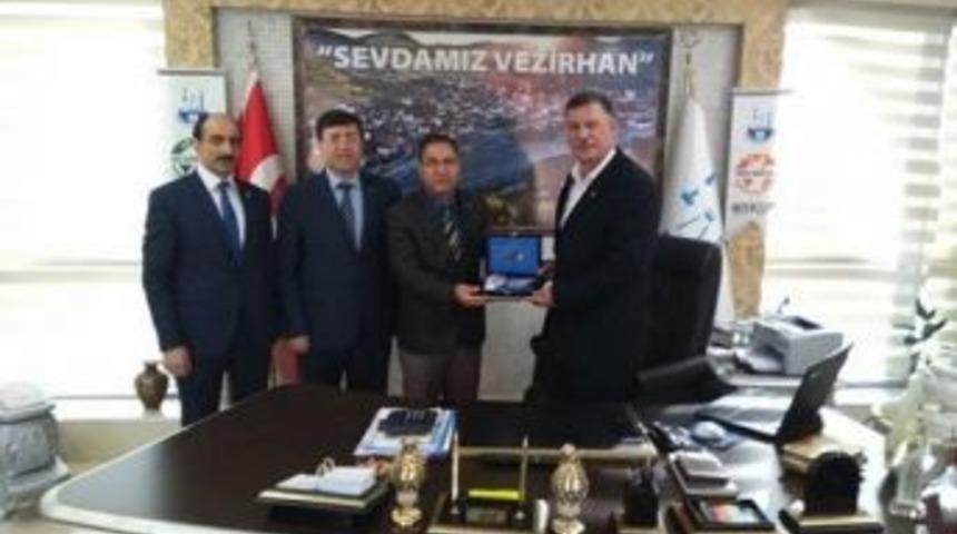 Ptt Bilecik Başm&uuml;d&uuml;r&uuml; Bozkurt&rsquo;tan Başkan Duymuş&rsquo;a Ziyaret