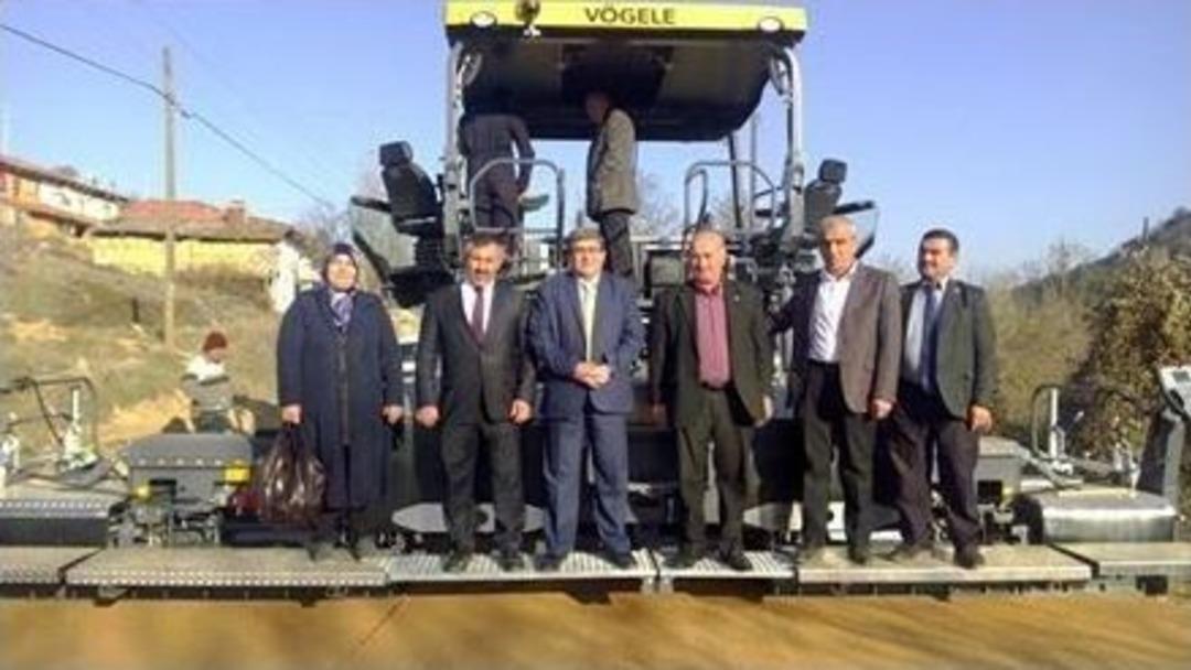 Bilecik&rsquo;te Finişer Ve Silindir Tartışması