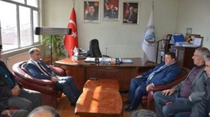 Kaymakam Şakalar, Akharım Beldesini Ziyaret Etti