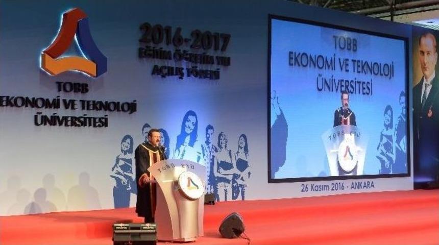 Tobb Et&uuml; Akademik Yılı A&ccedil;ılışı Ve 2015-2016 Yılı Mezuniyet T&ouml;reni