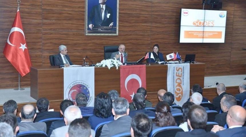 Vali &Ccedil;akacak: &ldquo;sodes Kapsamında 157 Projeye 18 Milyon Tl Hibe Desteği Sağlandı&rdquo;