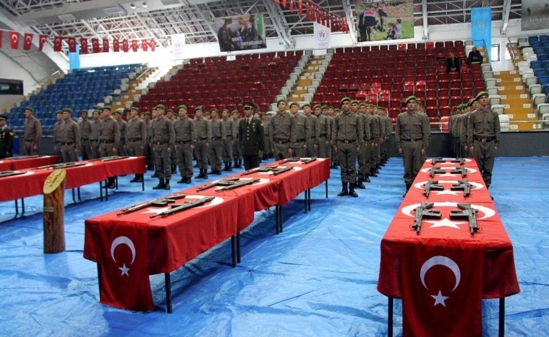 Jandarmada Duygulandıran Yemin T&ouml;reni