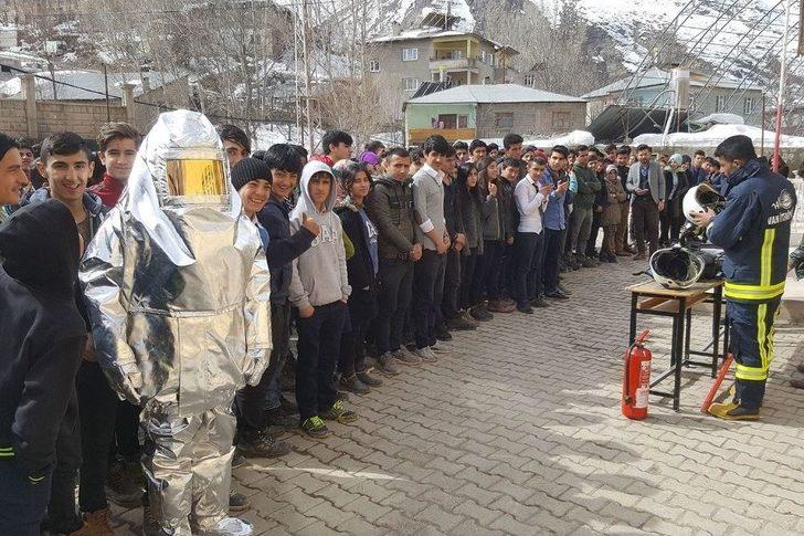 Çatak’ta Yangın Tatbikatı G2