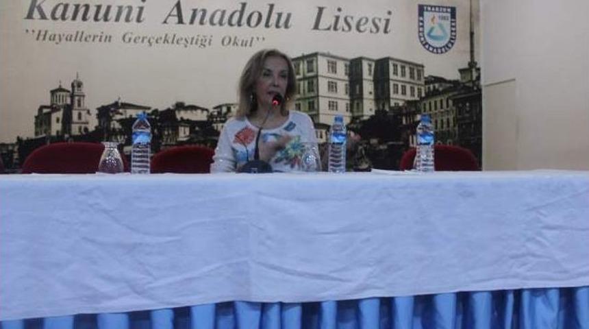 Yazar Canan Tan Trabzon’da