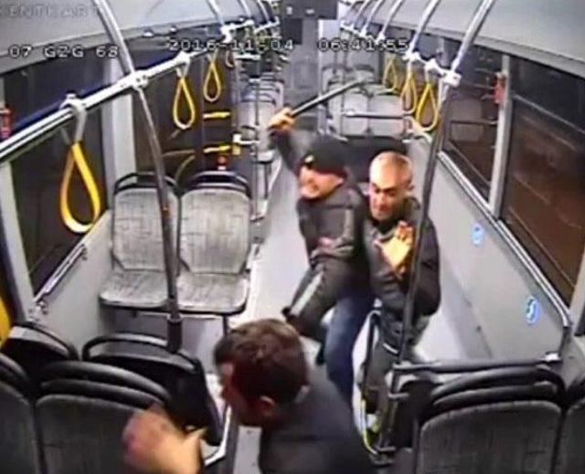 Otobüs Şoförünü Döven Saldırgan Yakalandı