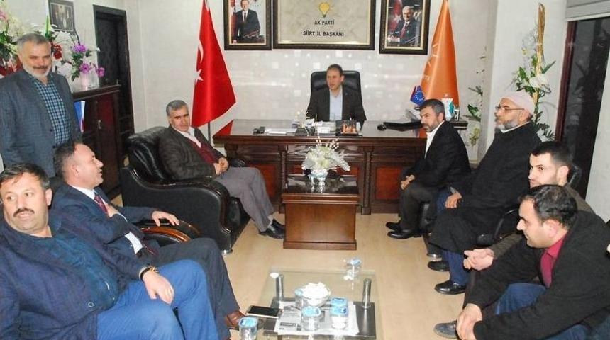 H&uuml;da-par&rsquo;dan Ak Parti&rsquo;ye Ziyaret