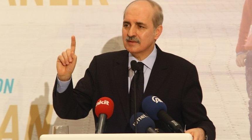 Kurtulmuş: "g&ouml;k Kubbelerinin &Uuml;st&uuml;n&uuml; &Ccedil;elikten Bir G&ouml;k Kubbe Yapsalar, Yine De M&uuml;lteci Sorununu &Ouml;nleyemezler"