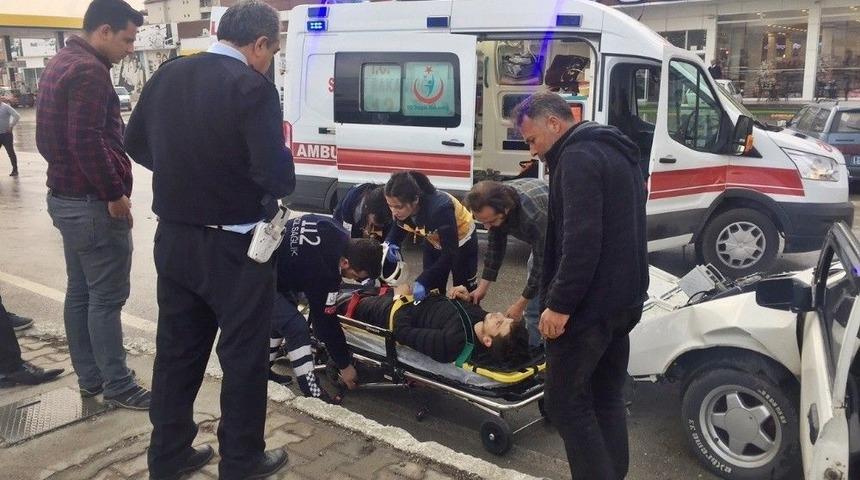 Sungurlu&rsquo;da Kaza : 1 Yaralı