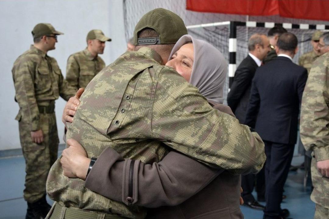 G&uuml;m&uuml;şhane&rsquo;de 366.kısa D&ouml;nem Erler Yemin Etti