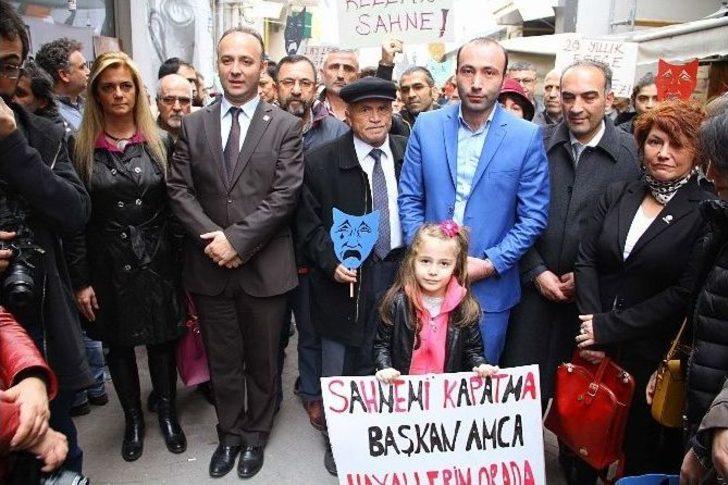 Tiyatrocuların Sazlı Sözlü Eylemi G4