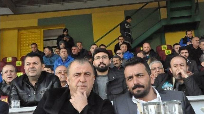 Fatih Terim, Darıca Gen&ccedil;lerbirliği - Tarsus İdman Yurdu Ma&ccedil;ını İzledi