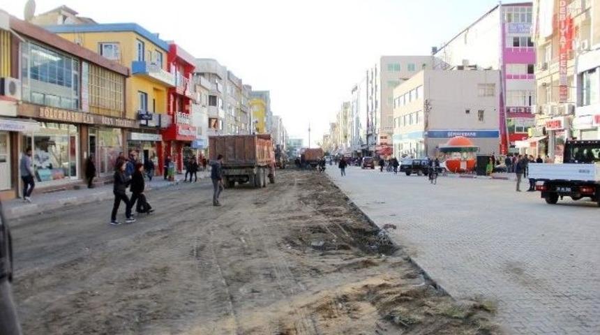 D&ouml;rtyol&rsquo;da Cadde Genişletme &Ccedil;alışması