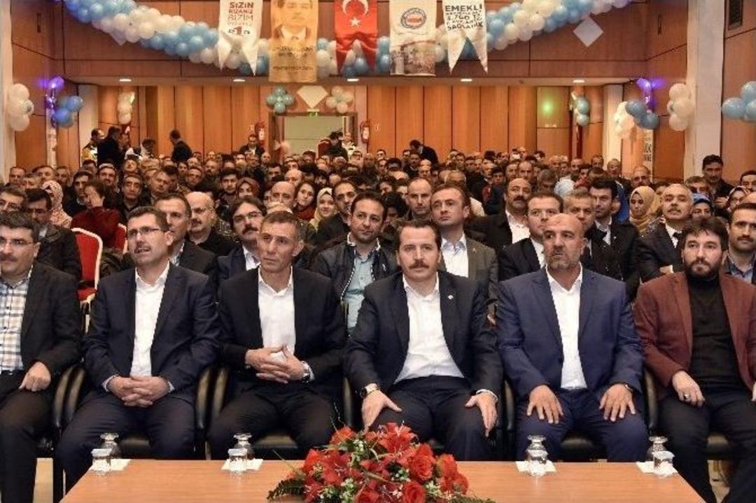 Memur-sen Genel Başkanı Ali Yal&ccedil;ın G&uuml;m&uuml;şhane&rsquo;de