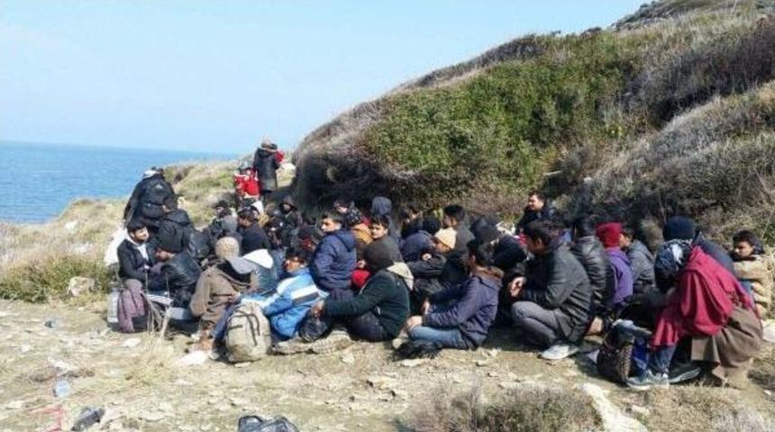 Saros K&ouml;rfezi'nde 146 Ka&ccedil;ak Yakalandı