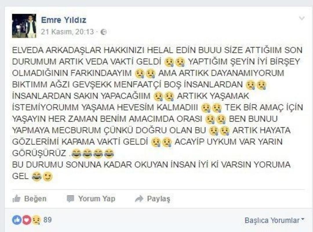 İntihar Şakası Yaptı Motosiklet Kazasında &Ouml;ld&uuml;